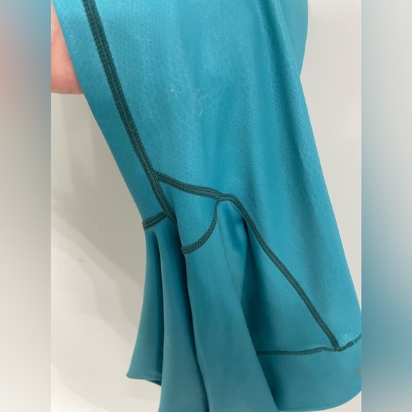 Zyia Active Venom Ombre Light N Tight Leggings Teal Blue Size 8-10 Medium. 2 - Picture 6 of 6